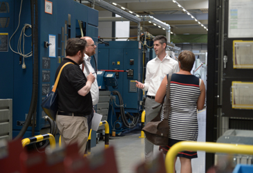 Erdrich GmbH lädt Presse zur Betriebsführung