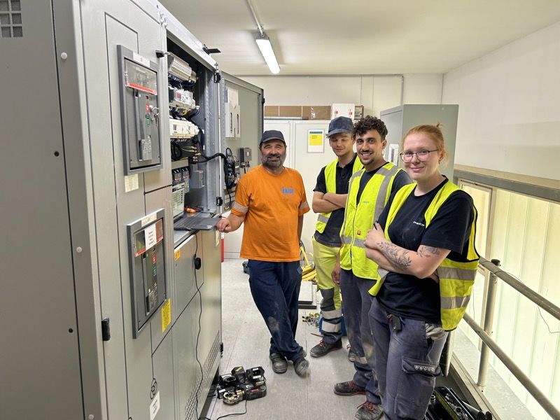 Beispielbild für die Installation im Innenbereich