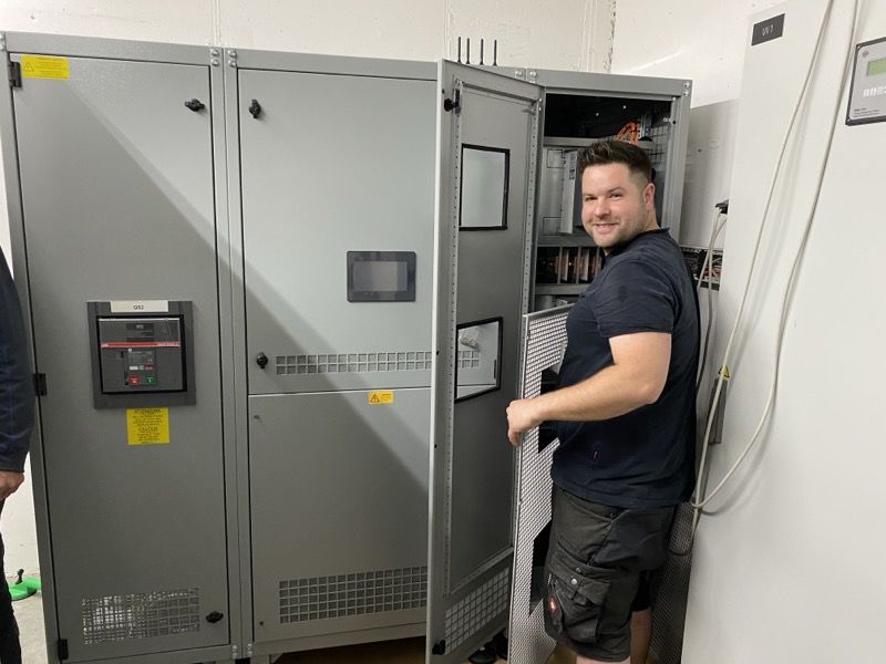 Beispielbild für die Installation im Innenbereich