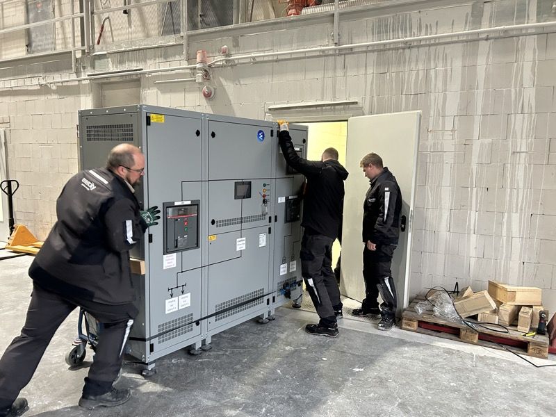 Beispielbild für die Installation im Innenbereich